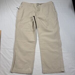 PANTS CARPENTER CAMP Columbia Khaki 40x30 Granite Fabric CANVAS